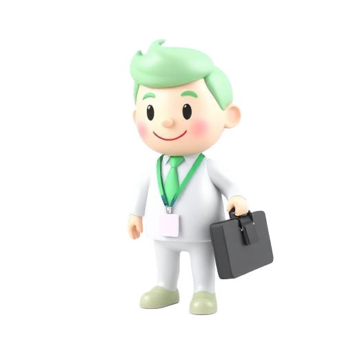 Icône salarié 3D
